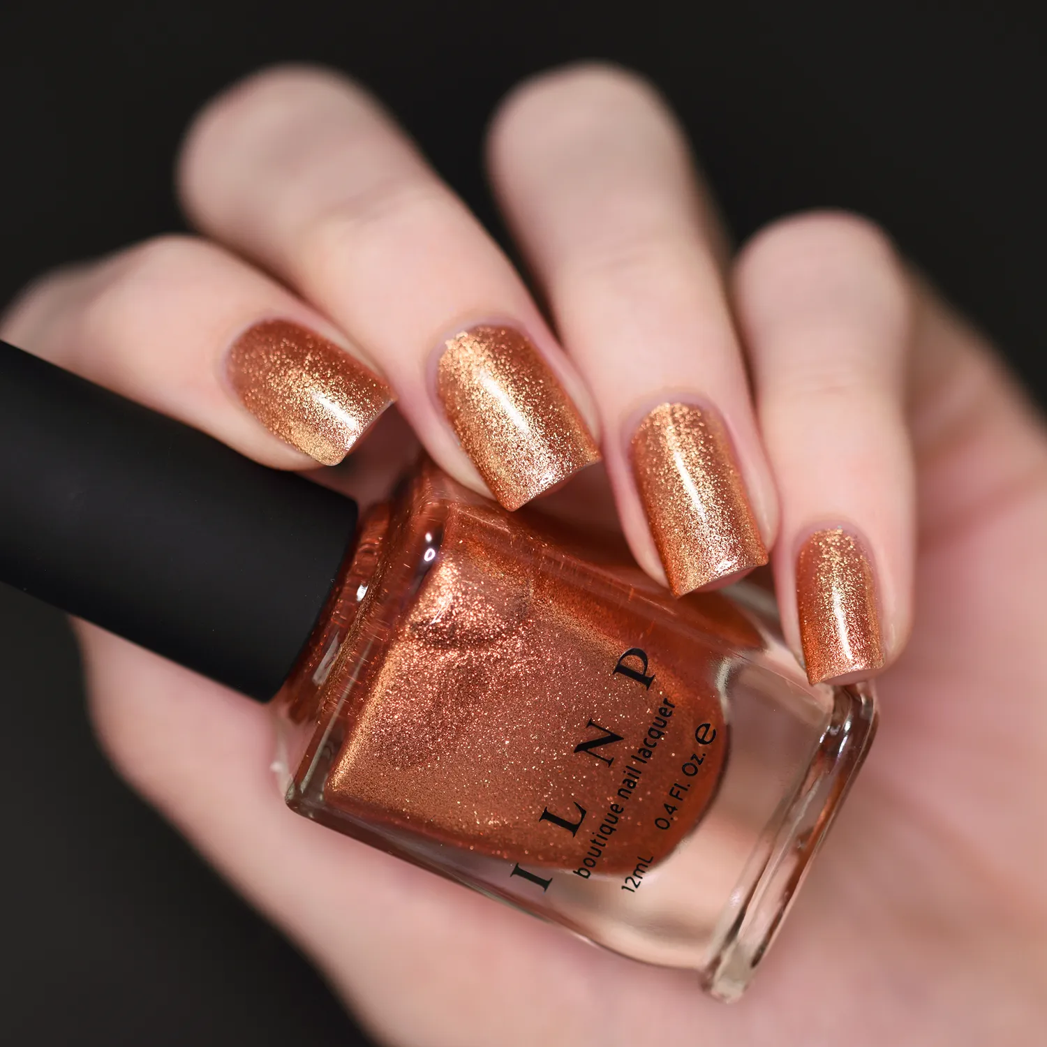 ILNP Checkmate nagellack metallic koppar