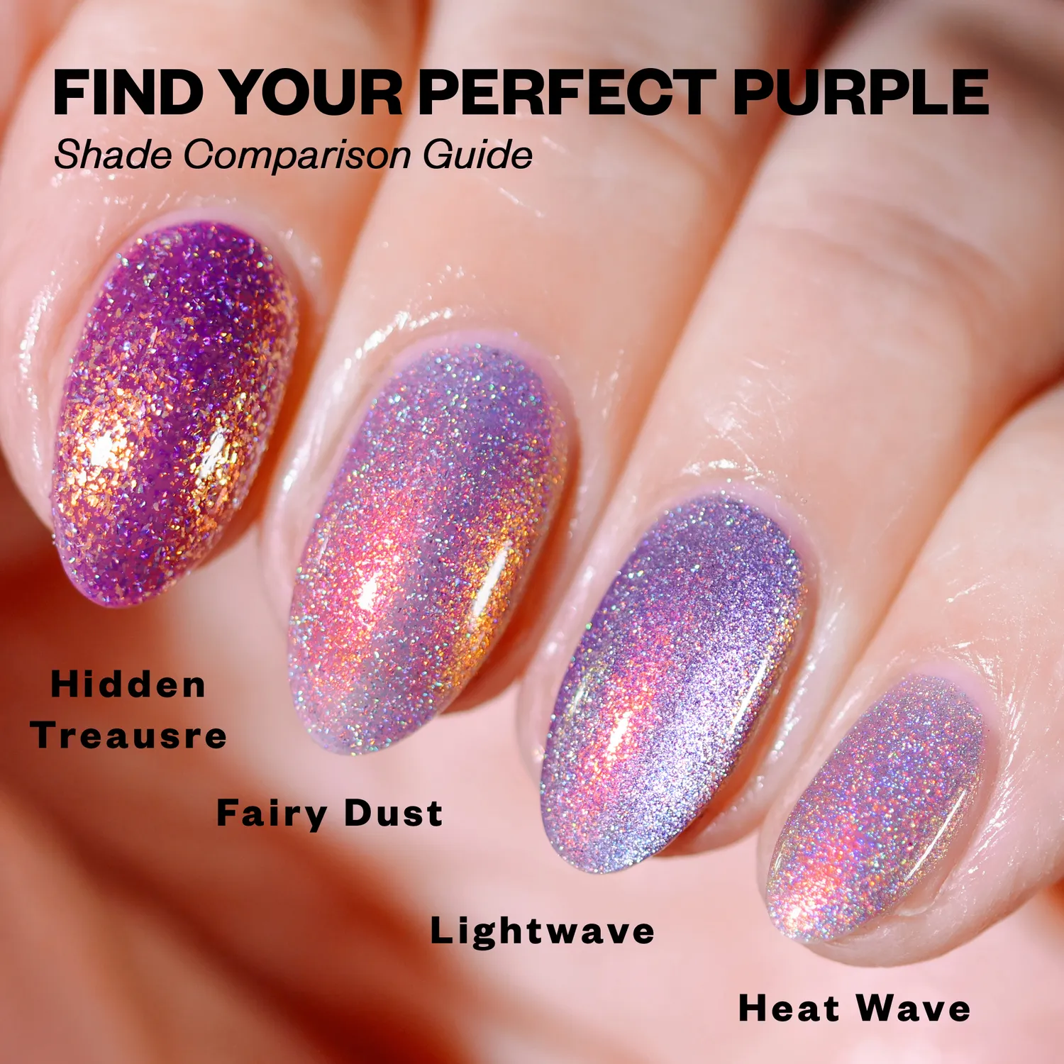 ILNP Fairy Dust nagellack lila jelly orange skimmer