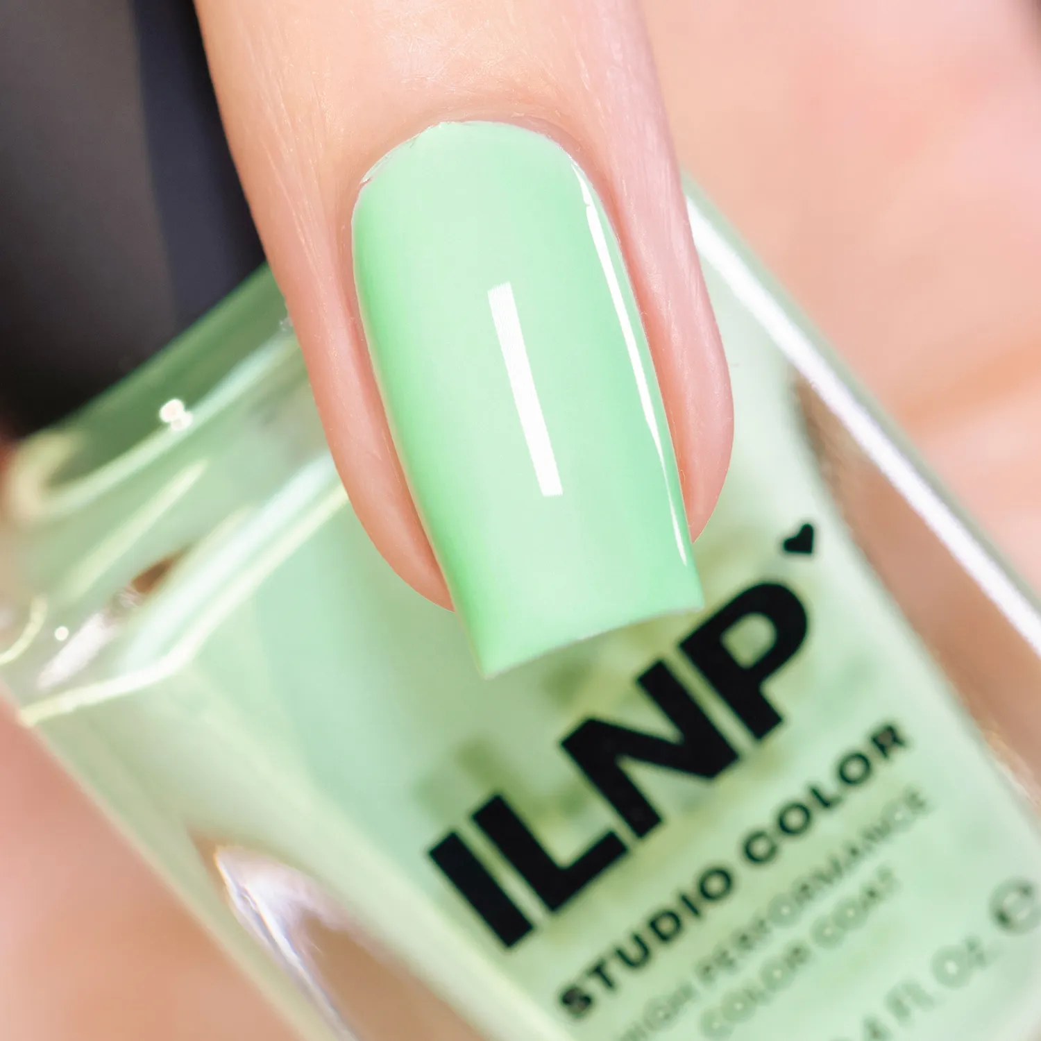 ILNP Minted nagellack mintgrön kräm