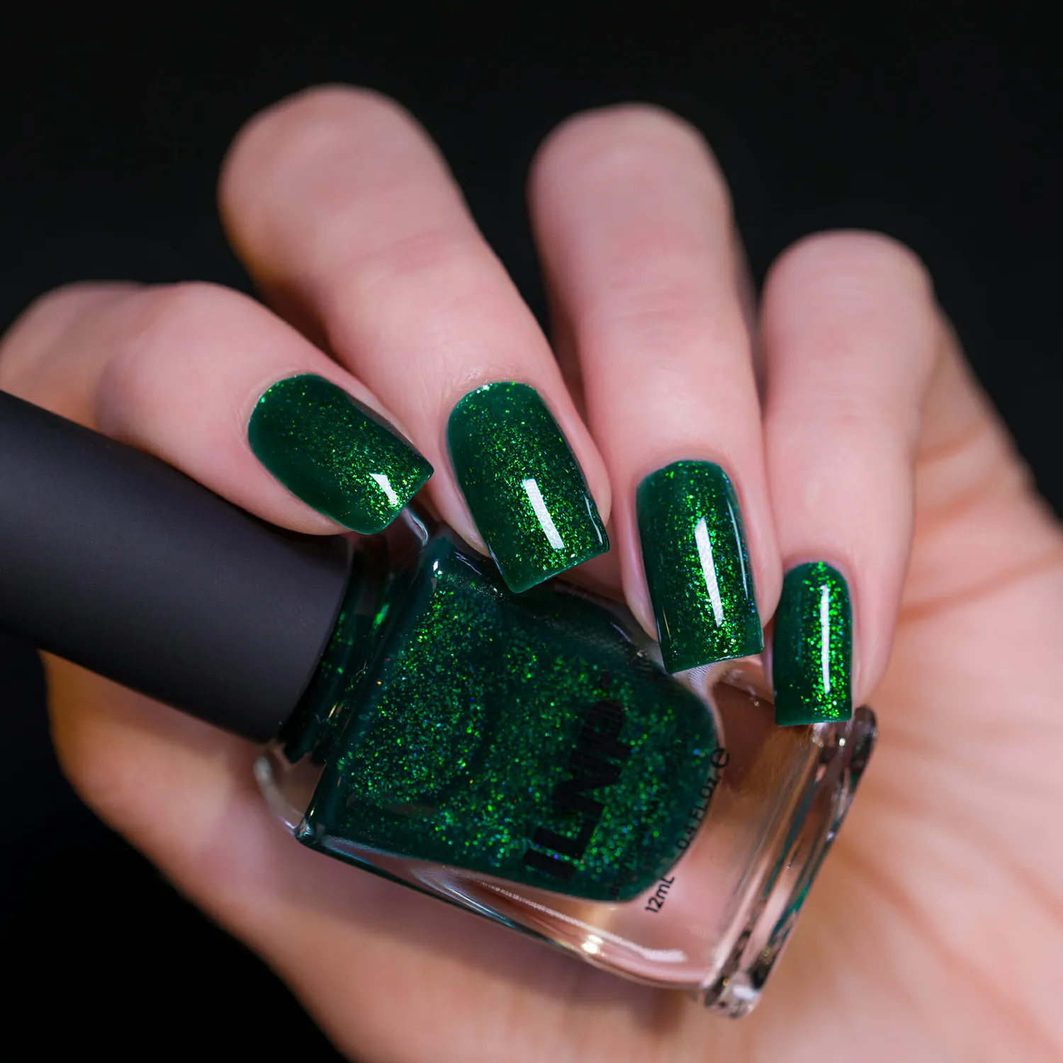 ILNP Good Fortune nagellack smaragd shimmer