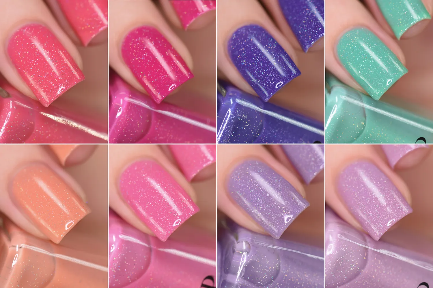 ILNP Sugar Lush Collection nagellacksset 8-pack pastell