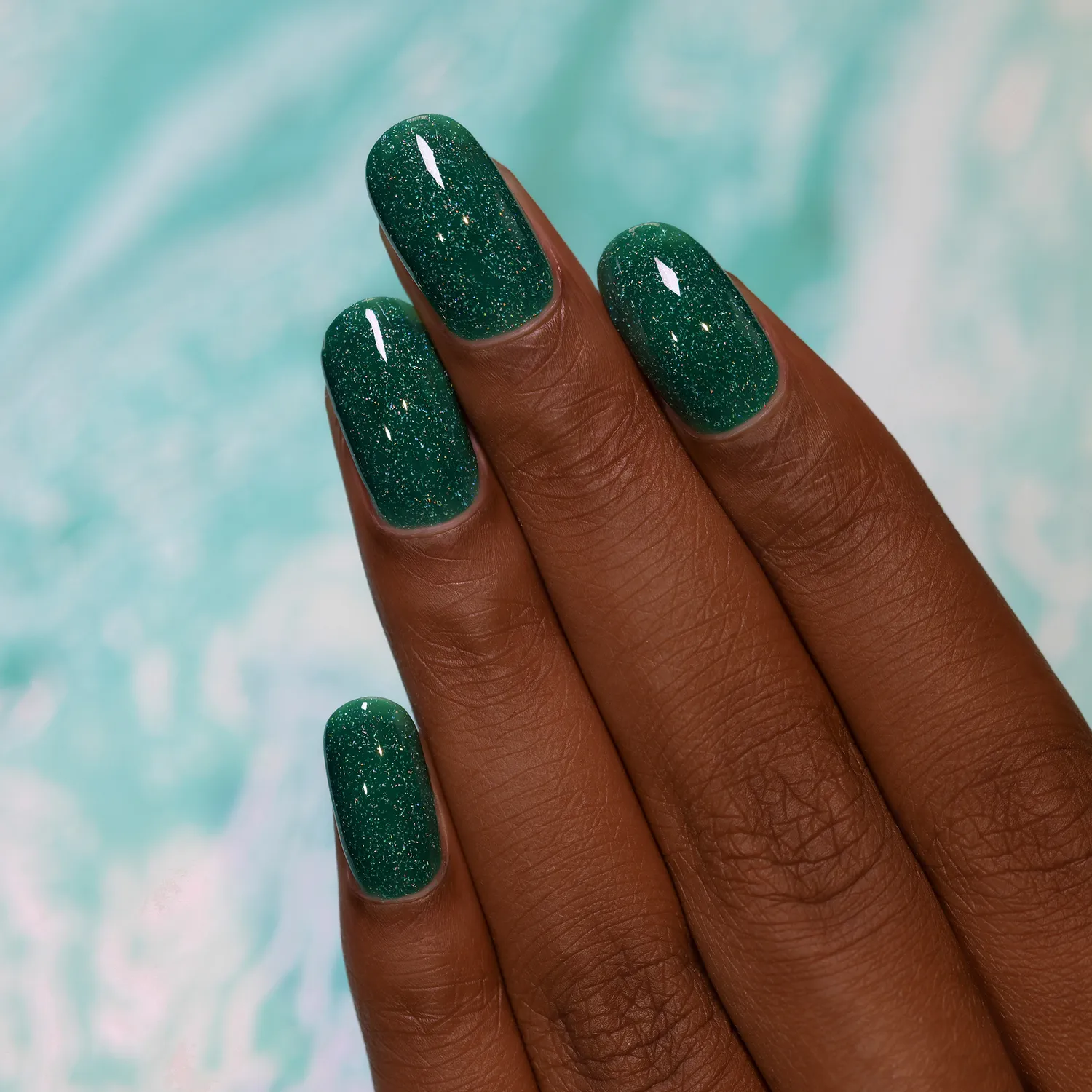 ILNP Tropics Private Island nagellack grön holo