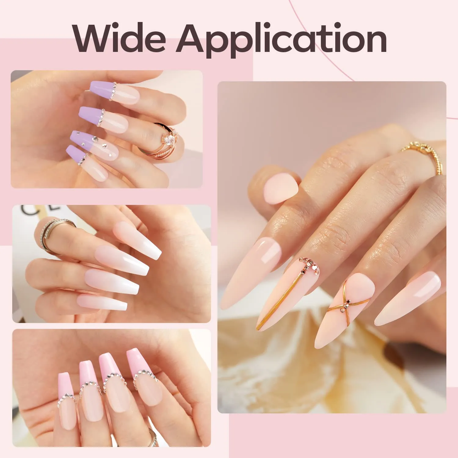 Modelones Builder nagelgel nude pink 15ml 8-i-1