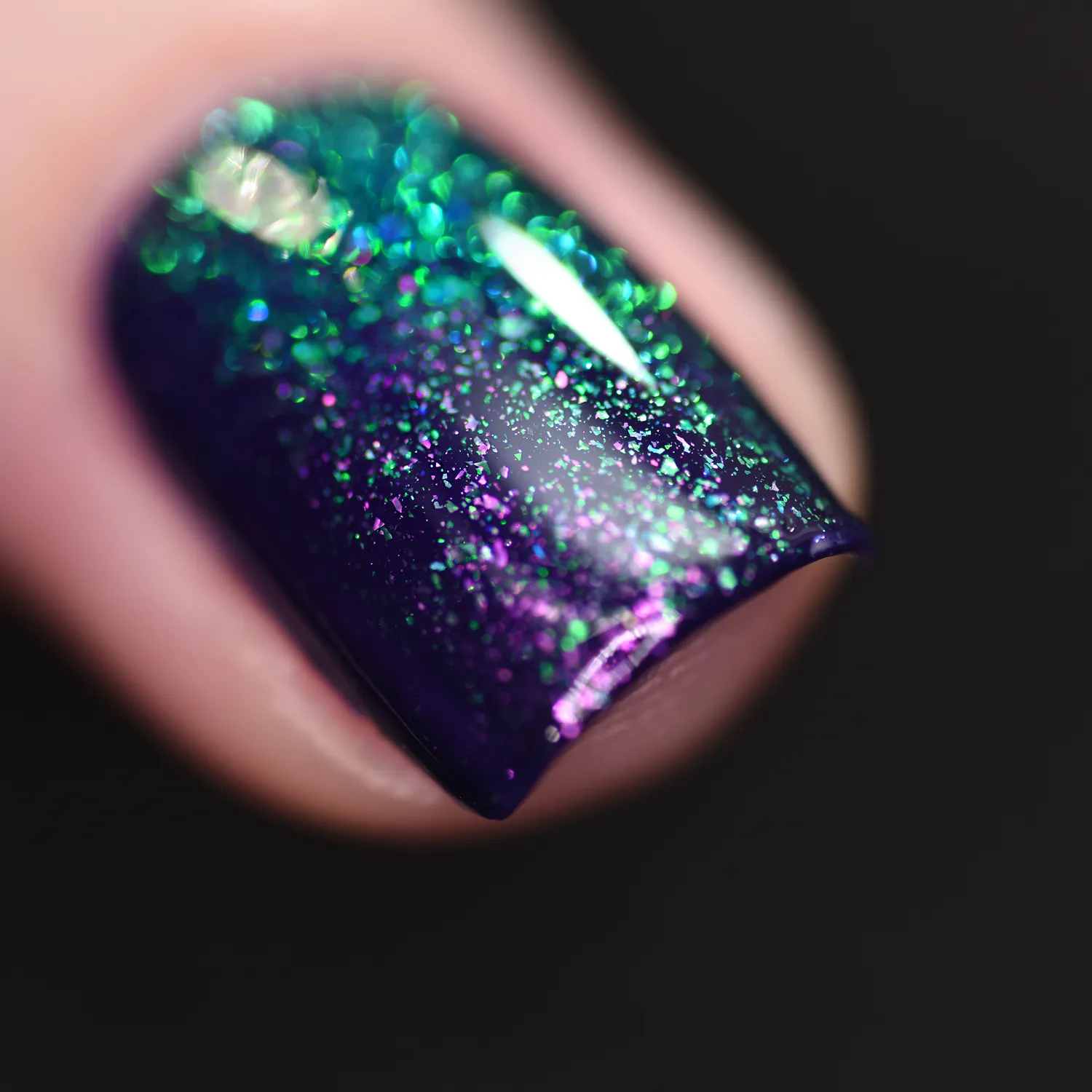 ILNP Real Magic Mile High nagellack topper duokrom