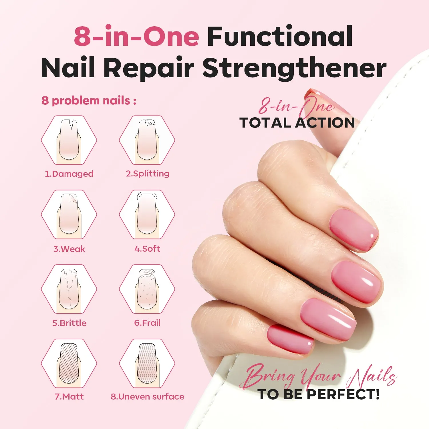 Modelones Blush Nude nagelstärkare nude