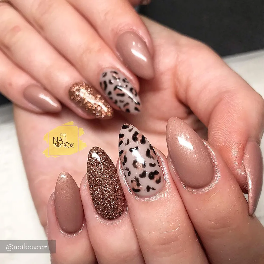 Iz Beauty Pro Colour Tan Lines IZ202 gelenagellack 4g bronsshimmer