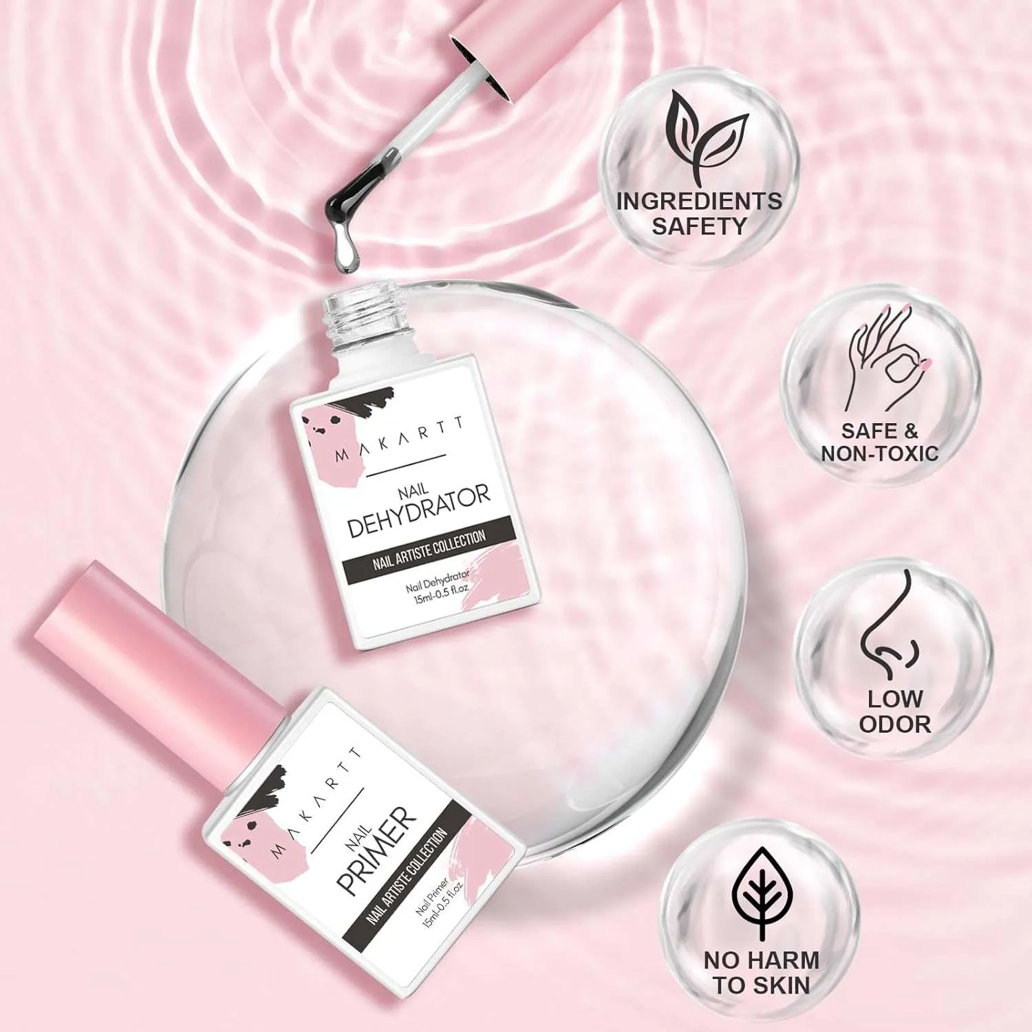 Makartt Nail Dehydrator & Primer Set nagelprimer 2-pack