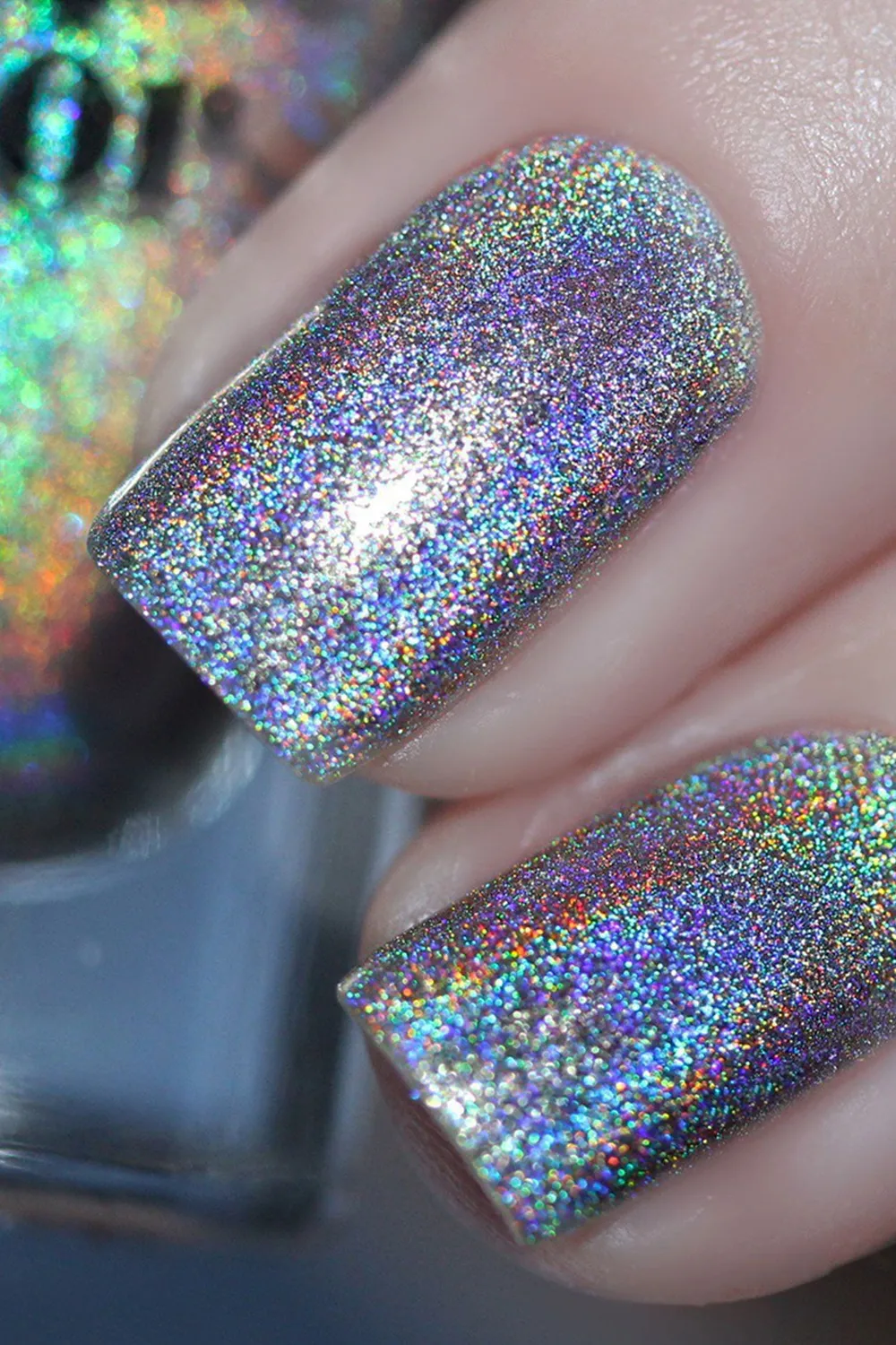 Cirque Colors Subculture nagellack silver holo