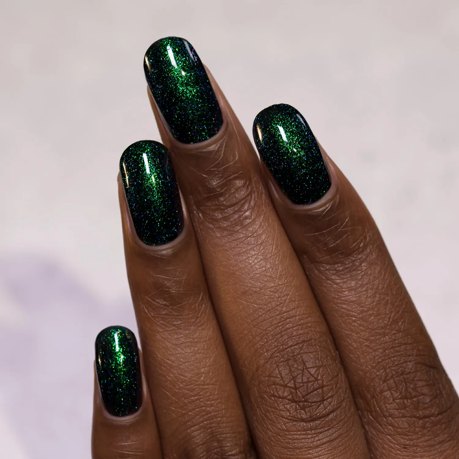ILNP Riddle Me This holografiskt nagellack blå