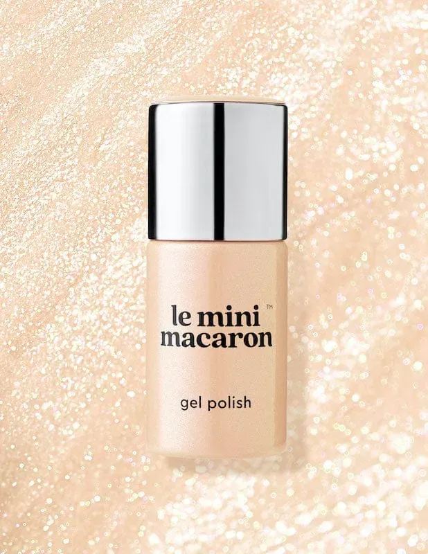 Le Mini Macaron Prosecco Glow gellack champagne
