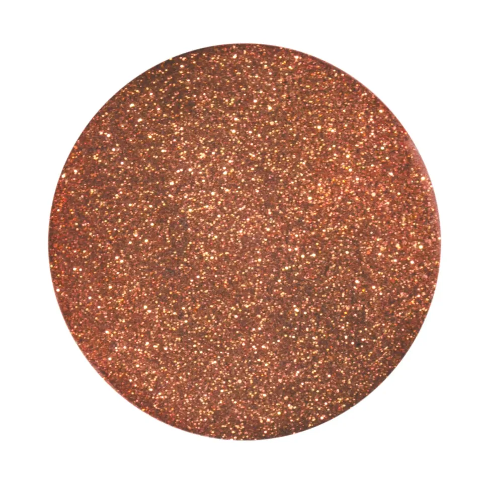 Iz Beauty Bronze nagelglitter 6g brons fint