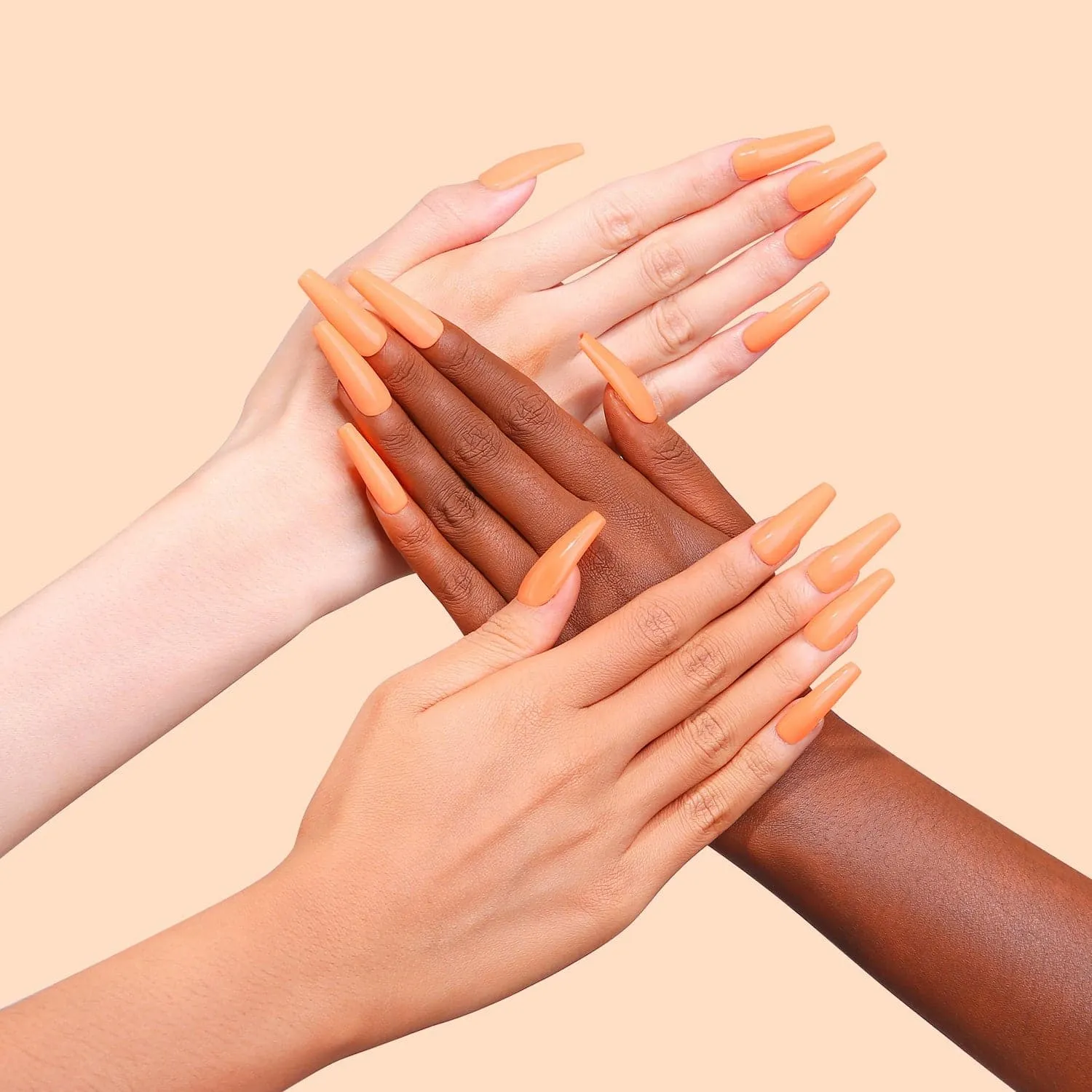 Modelones Single Poly Nail Gel polygel Sun Bath 15g orange jelly