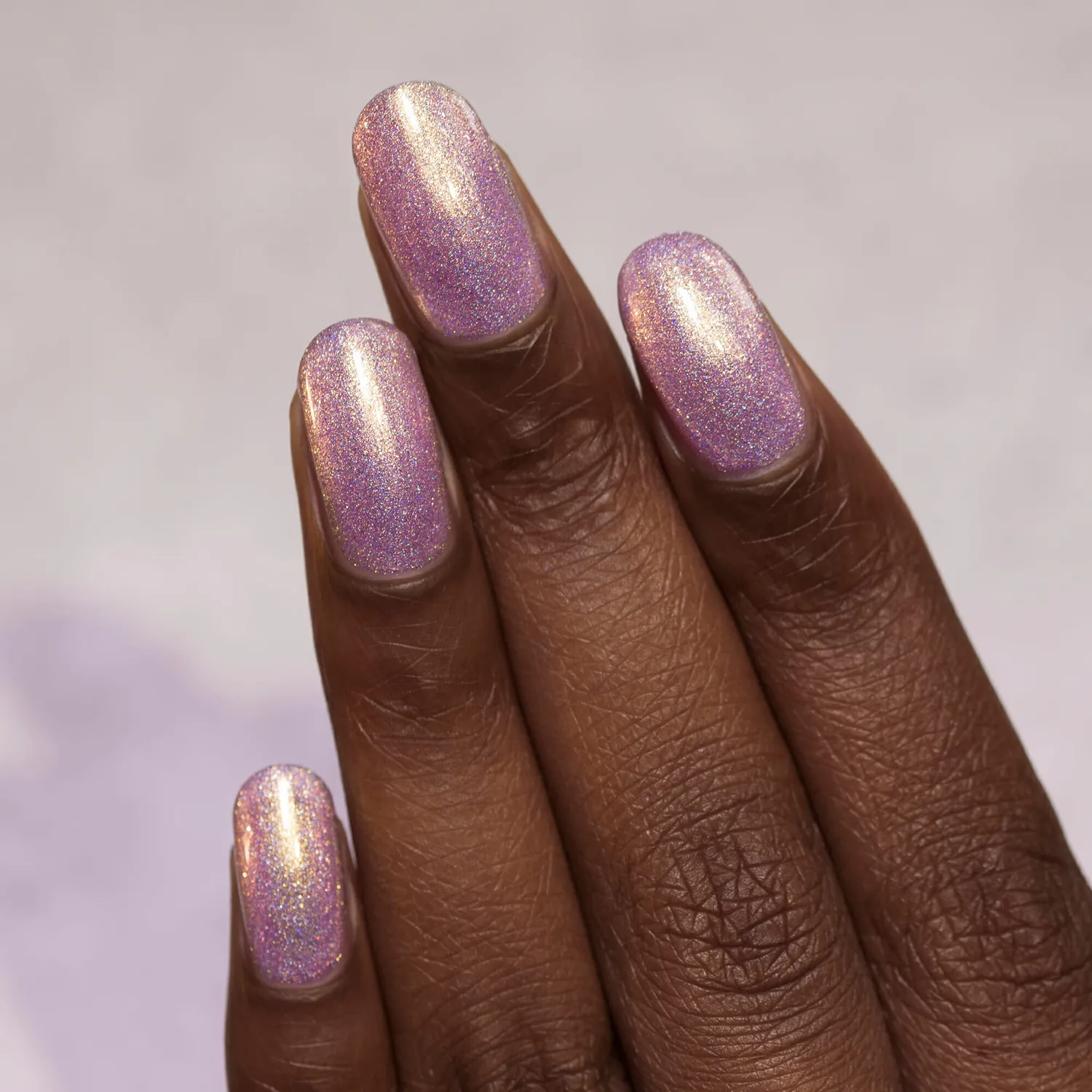 ILNP In The Clouds nagellack lila holo