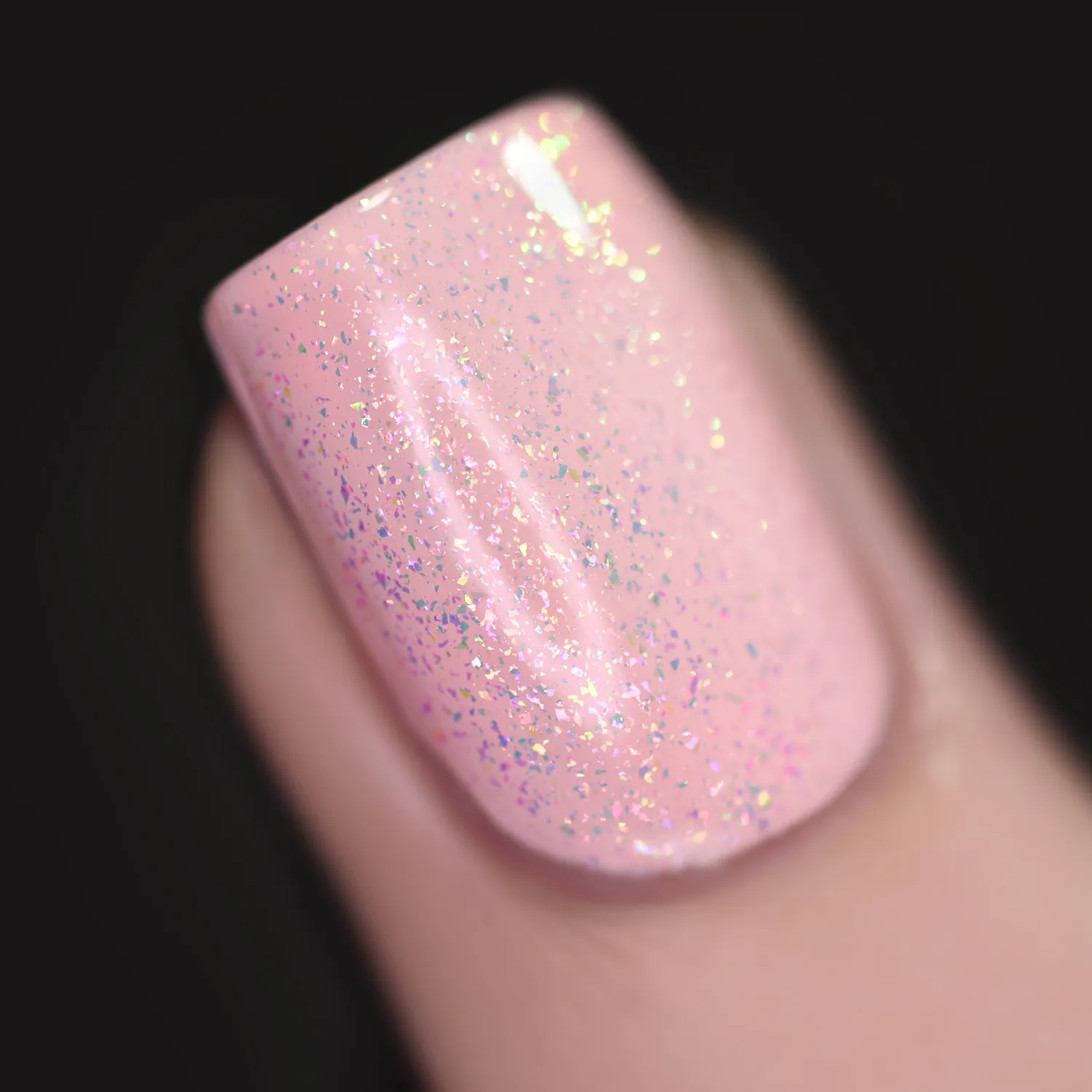 ILNP Limitless nagellack topper rosa-grönt skifte