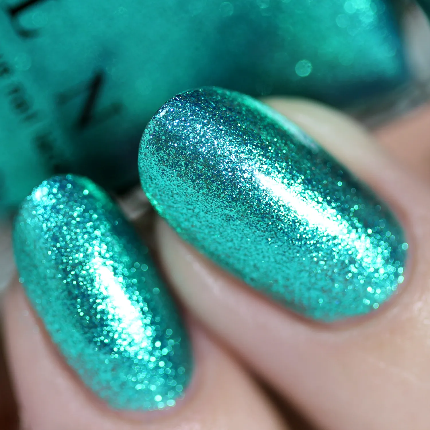 ILNP Funhouse Ultra Metallic nagellack karibgrön