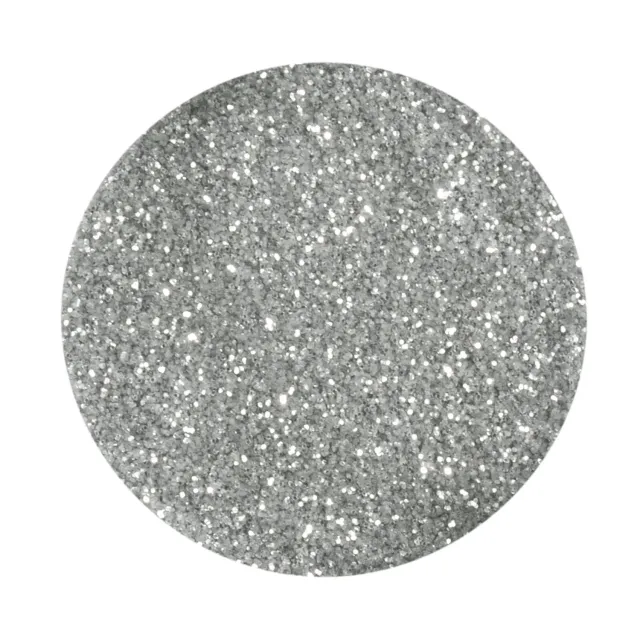 Iz Beauty Platinum glitter 6g silver biologiskt nedbrytbar