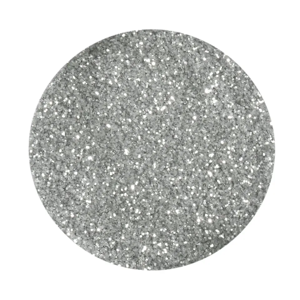 Iz Beauty Platinum glitter 6g silver biologiskt nedbrytbar