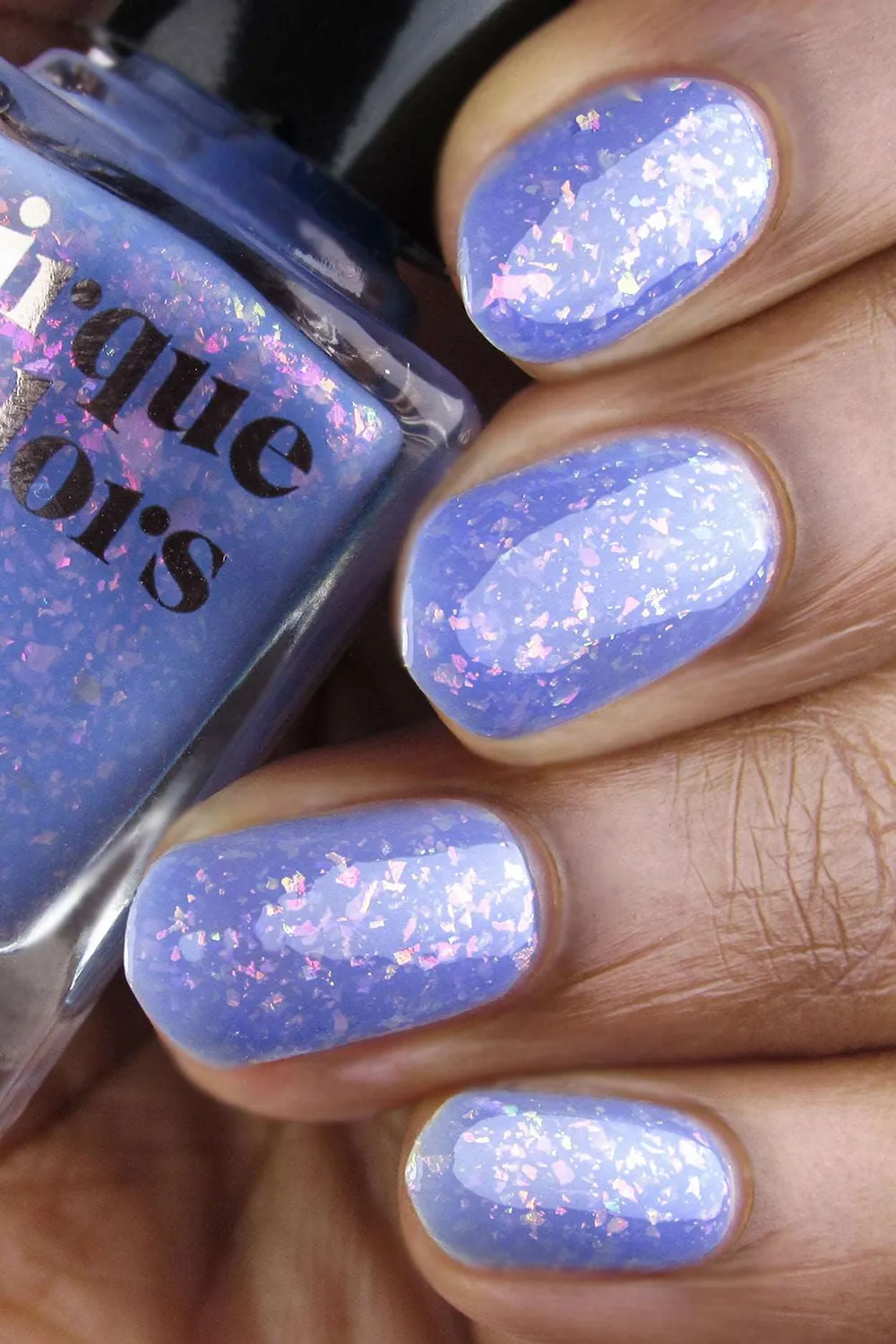 Cirque Colors Cool Blast nagellack ljusblå jelly