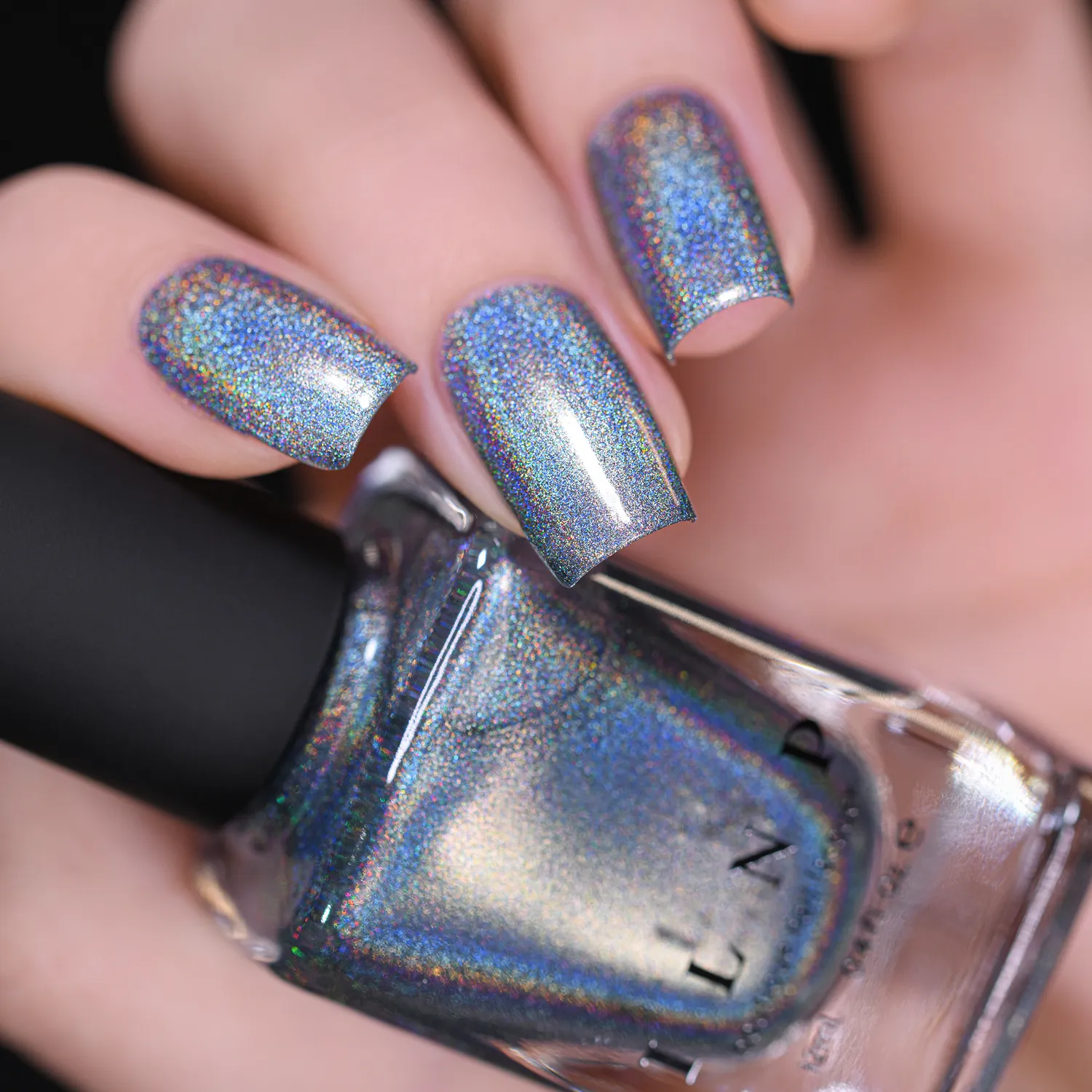ILNP Ultra Holo First Snow nagellack isblå