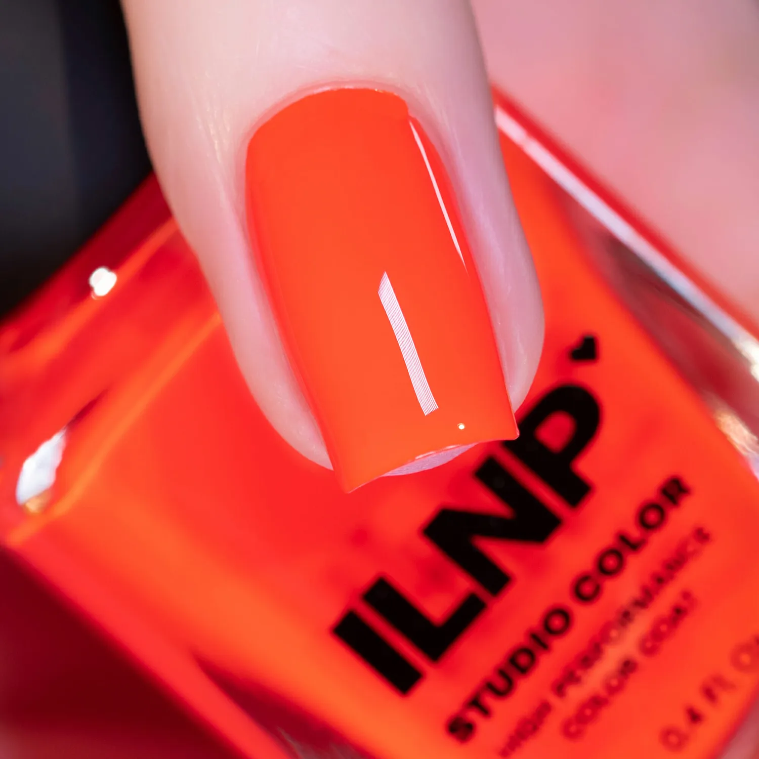 ILNP Arcade Turbocharged nagellack neonorange kräm