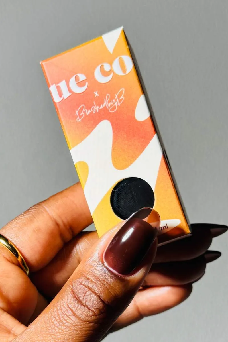 Cirque Colors Umber Jelly nagellack mörkbrun jelly
