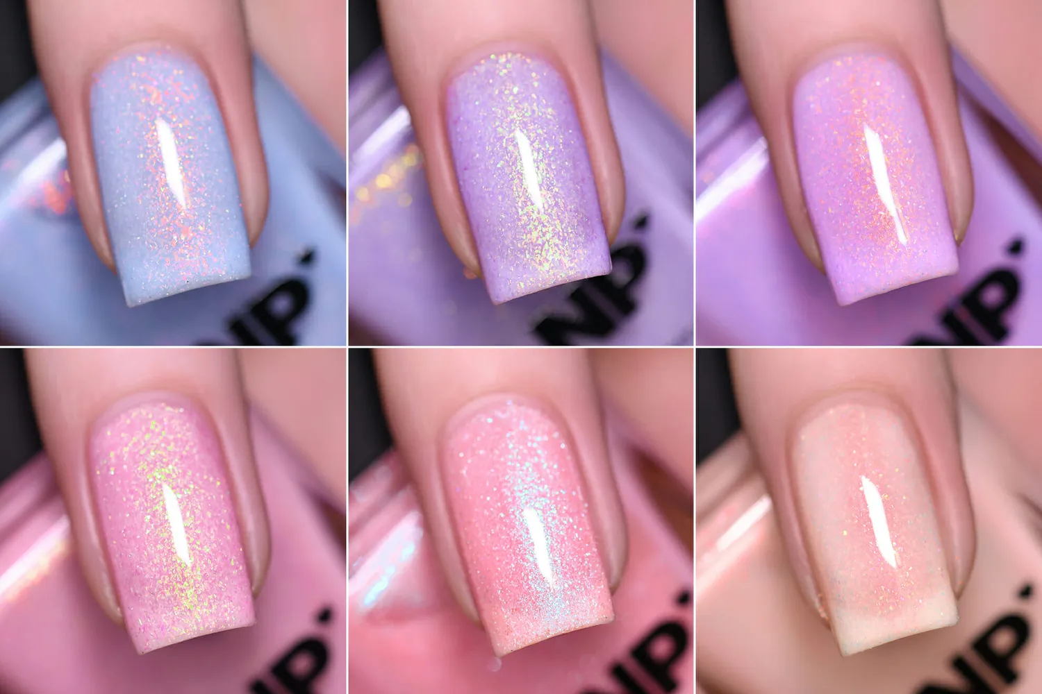 ILNP Cloud Nine nagellacksset pastell 6x12 ml