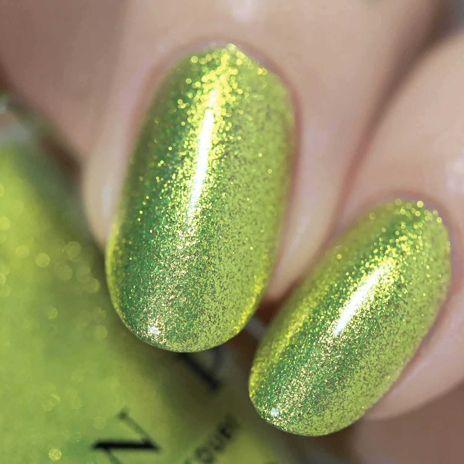 ILNP Ultra Metallics Short Circuit nagellack gul metallic