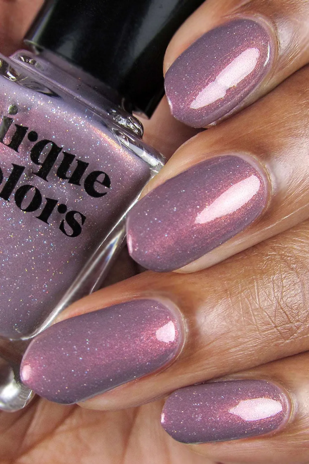 Cirque Colors Earthen nagellack brunt shimmer röd