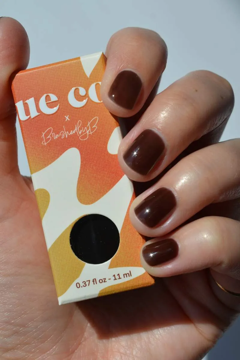 Cirque Colors Umber Jelly nagellack mörkbrun jelly