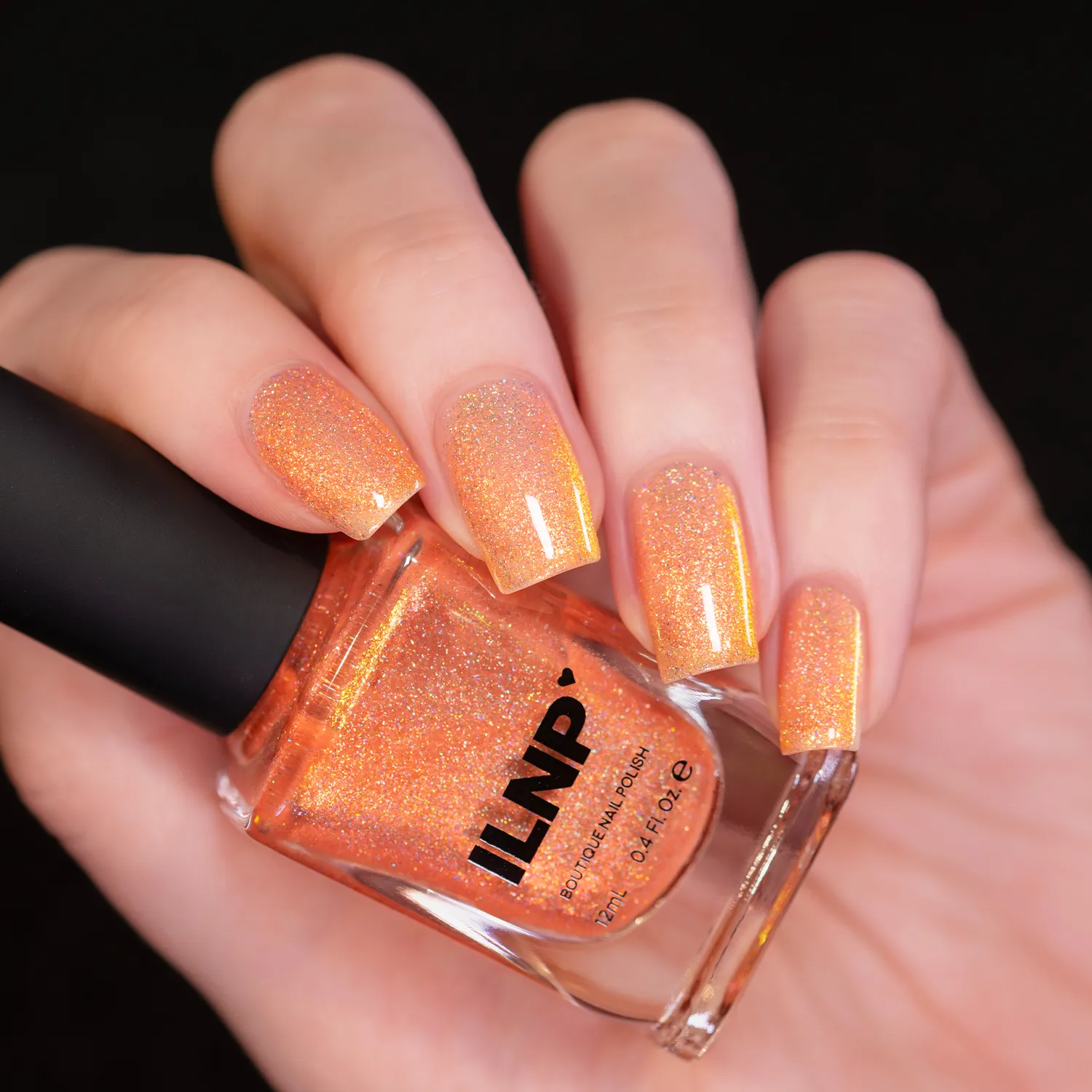 ILNP Candy Coated Peach Ring nagellack orange jelly