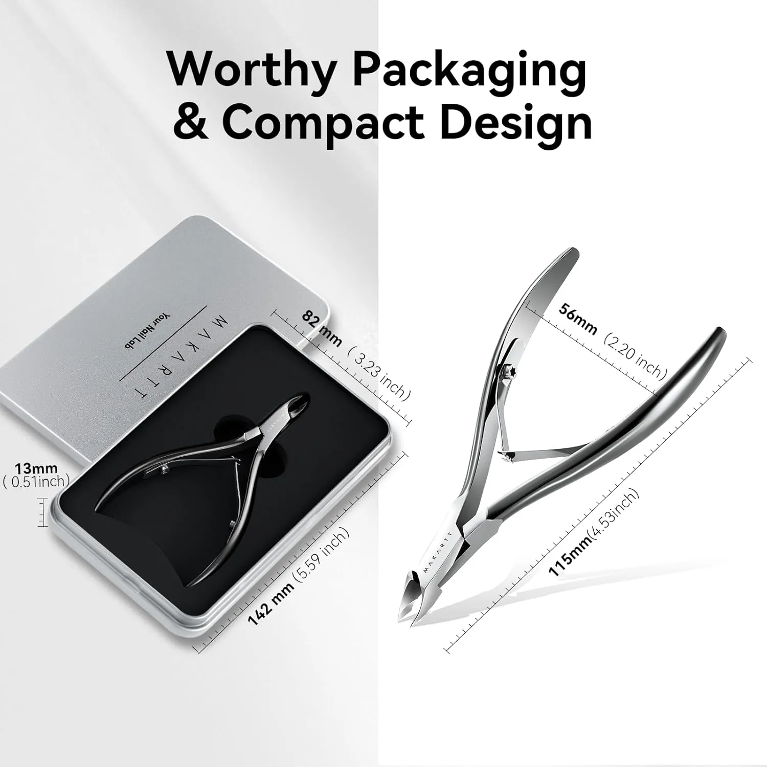 Makartt Professional Cuticle Nipper 5MM nagelbandstång