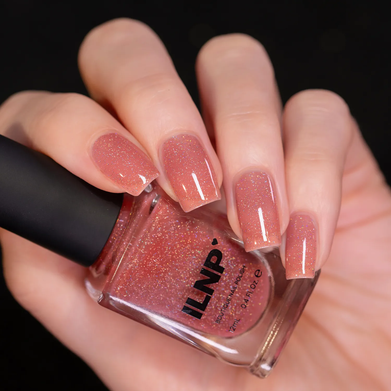 ILNP Vineyard Rosalie nagellack rosaskimrande jelly