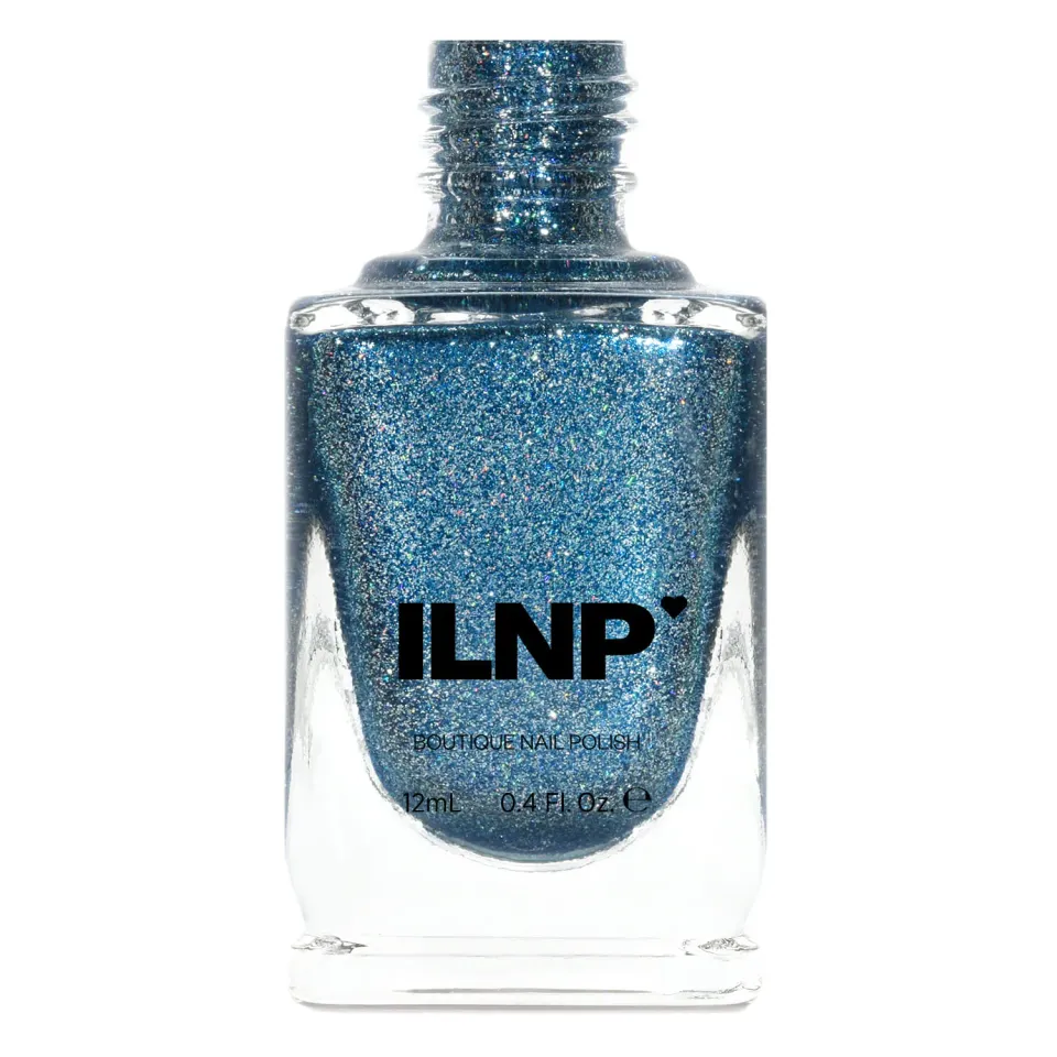ILNP Ultra Metallic Arctic Lights nagellack isblå