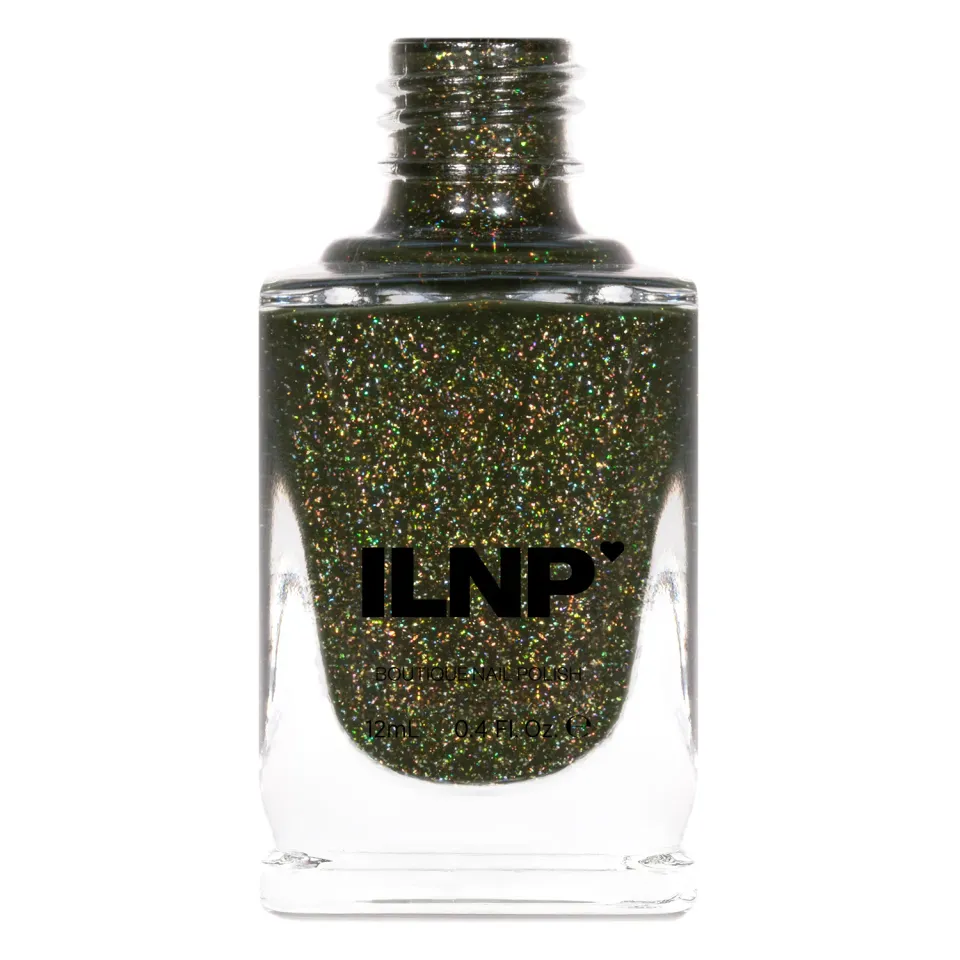 ILNP Vineyard Countryside nagellack olivgrön holografisk