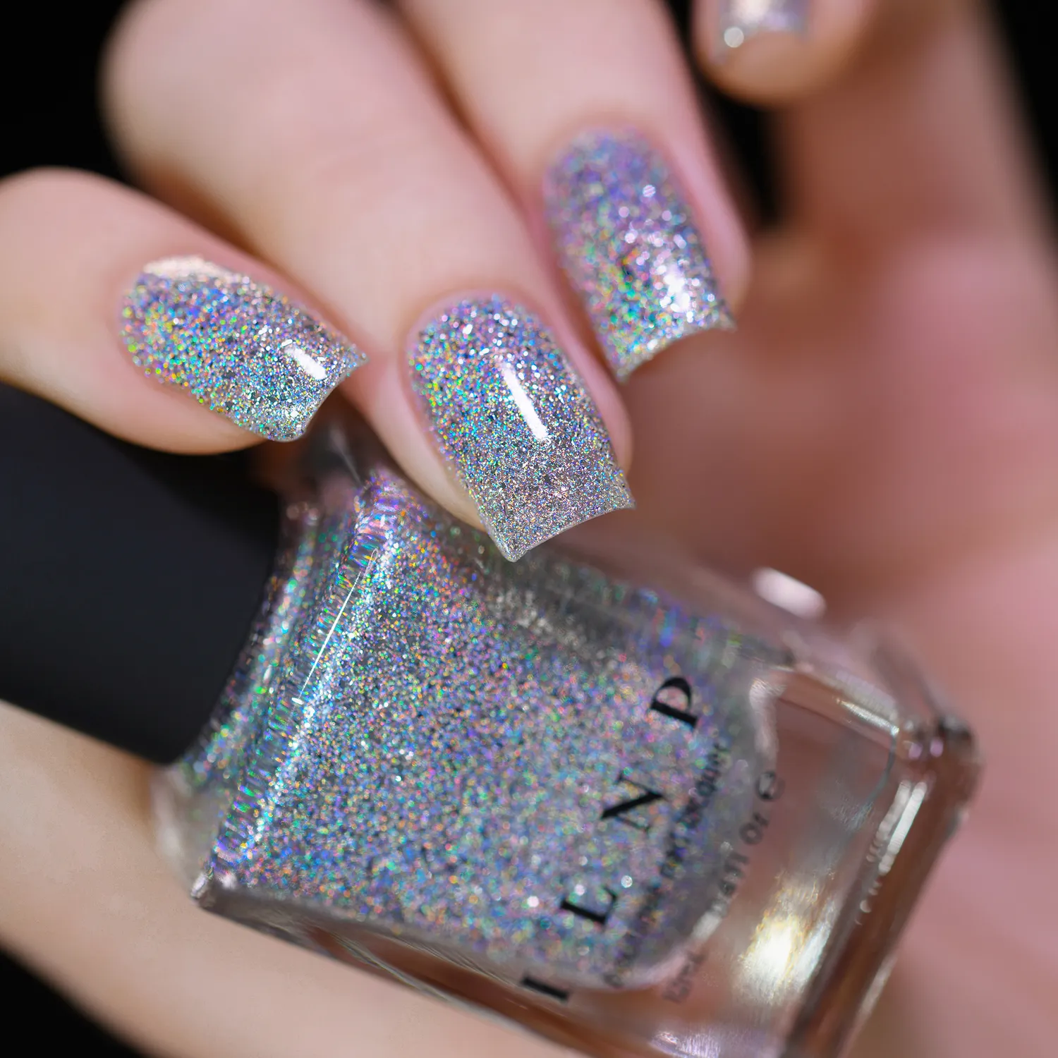 ILNP The Lighthouse nagellack silver holografiskt
