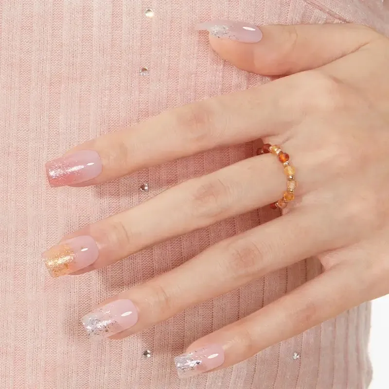 Modelones Pixie Dust nagellack 6-pack guld rosa silver