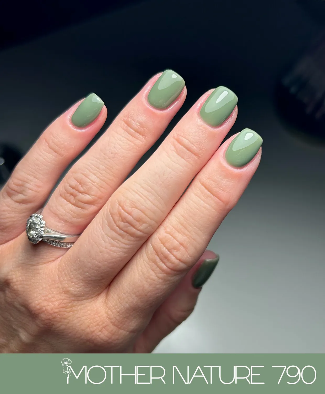 Iz Beauty Pro Colour Mother Nature IZ790 färggel 4g khakigrön