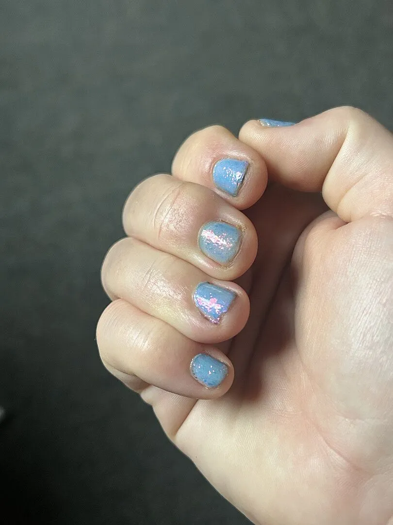 Cirque Colors Aqua Jelly nagellack ljusblå jelly