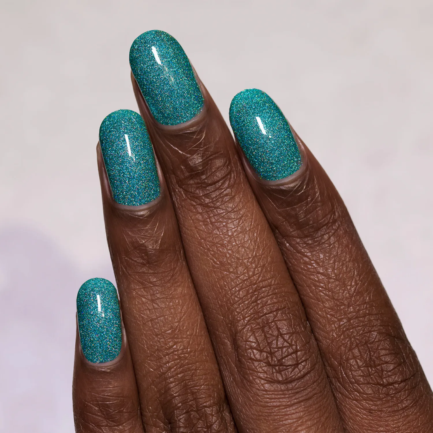 ILNP Beach House nagellack aqua holografisk