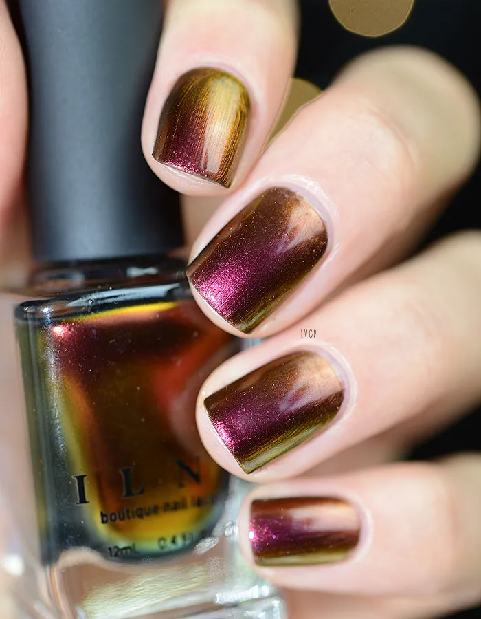 ILNP Greatness nagellack multikromt rödkoppar