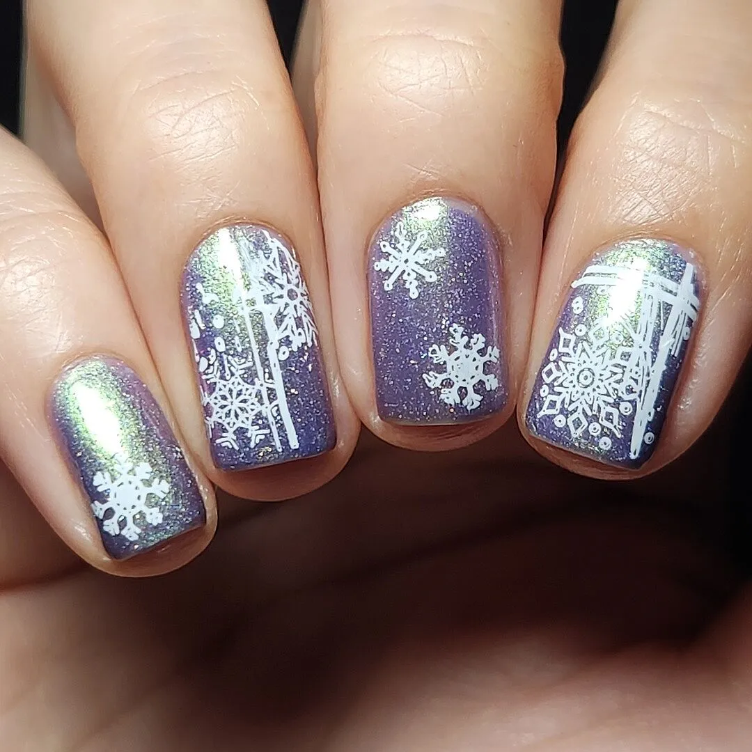 Cirque Colors Pixie Holo nagellack holografisk blåviolett