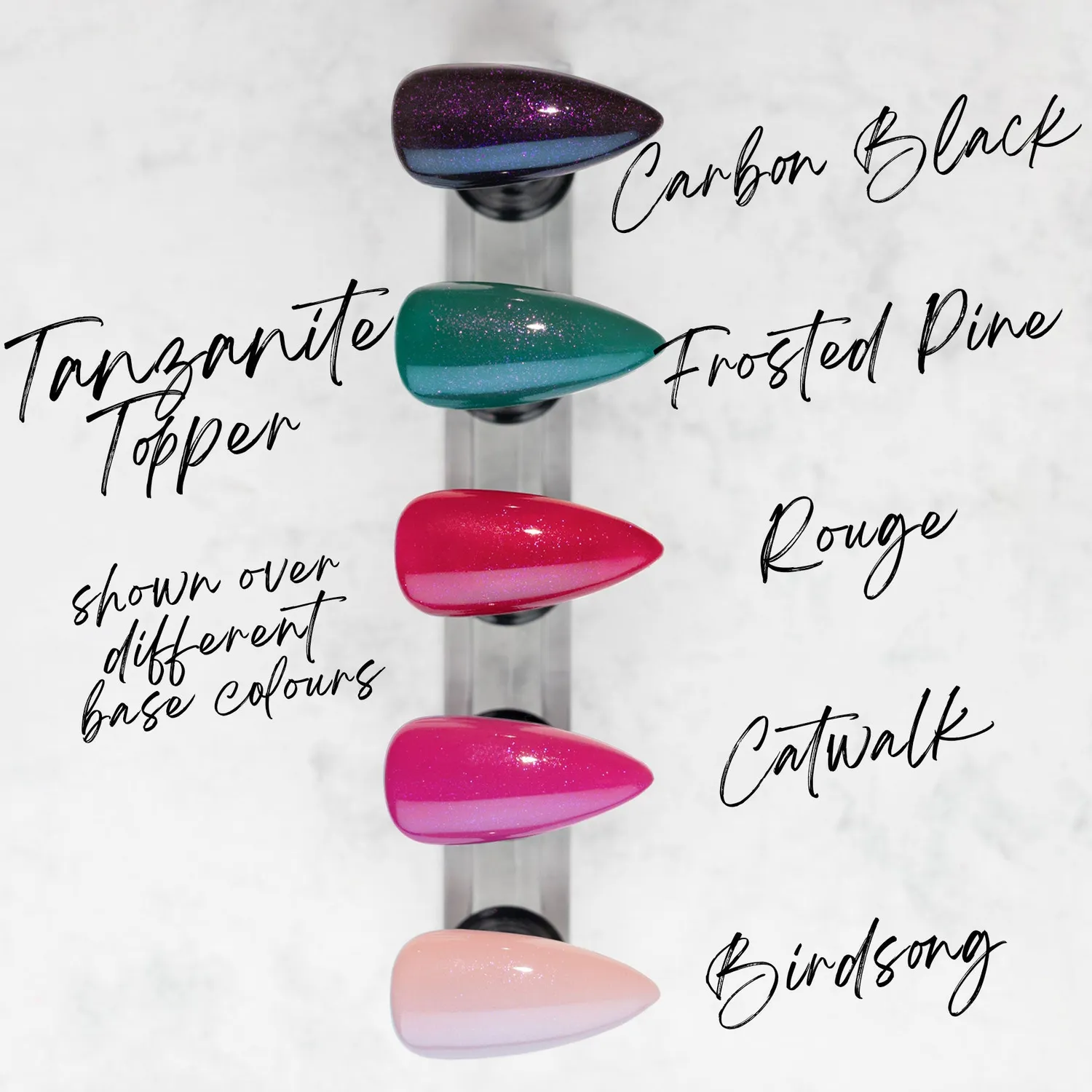 Iz Beauty Pro Tanzanite Topper IZTS gellack 4g lila skimmer