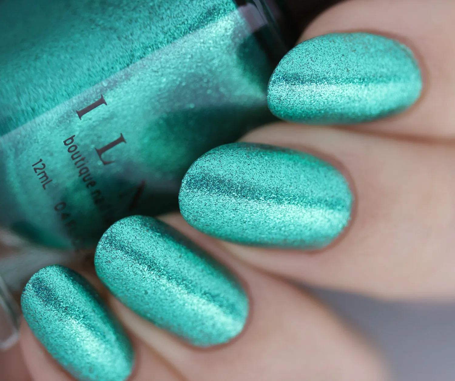 ILNP Funhouse Ultra Metallic nagellack karibgrön