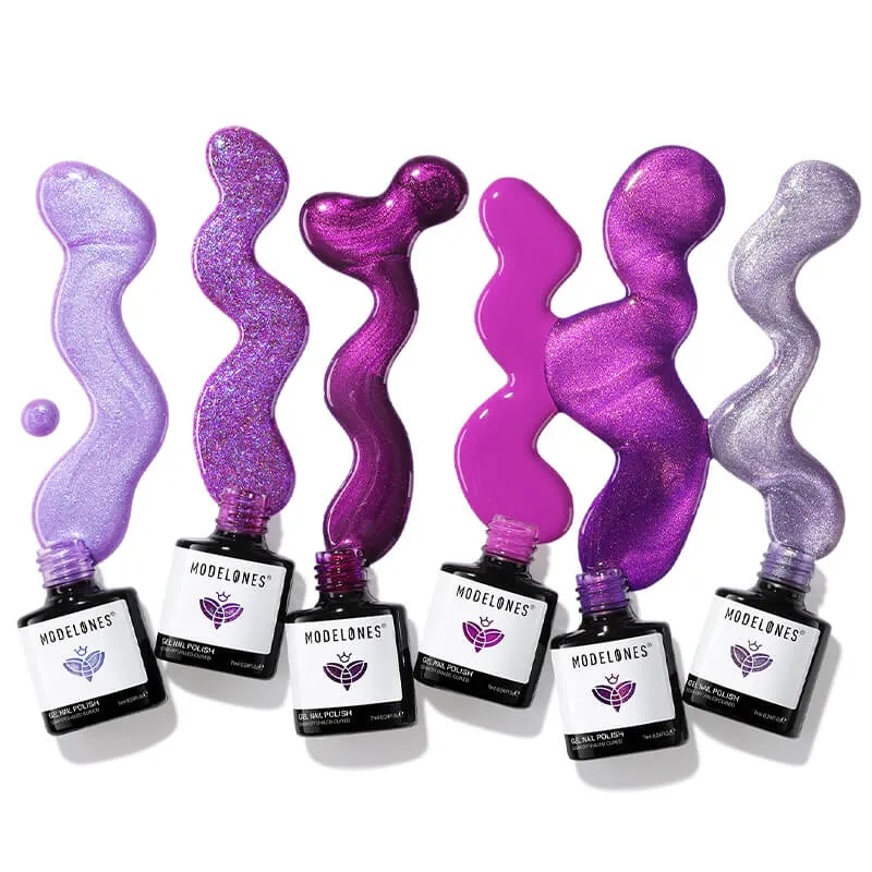 Modelones Mirrorball gellack 6-pack cat eye glitter