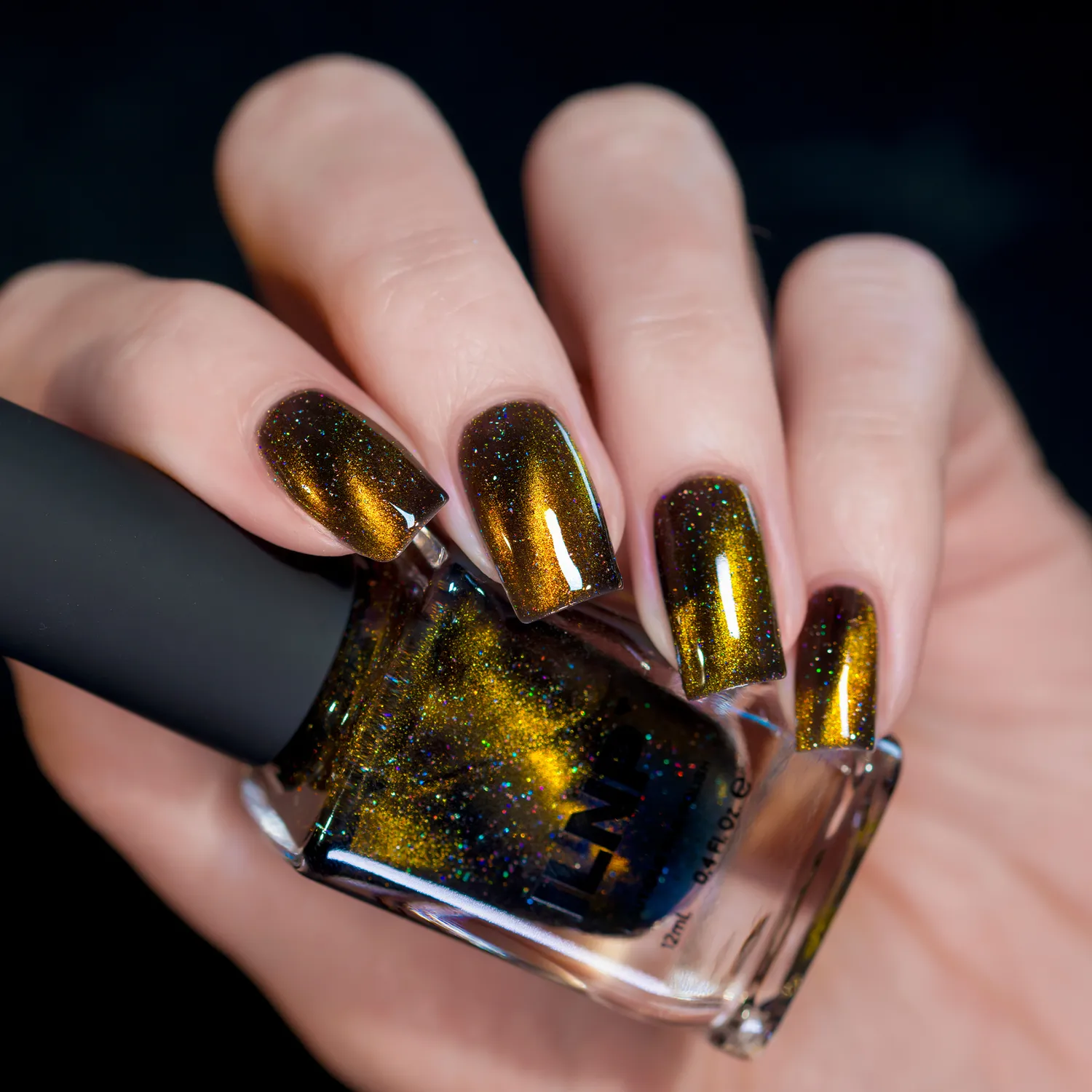 ILNP Nightlife Jackpot nagellack magnetisk guld