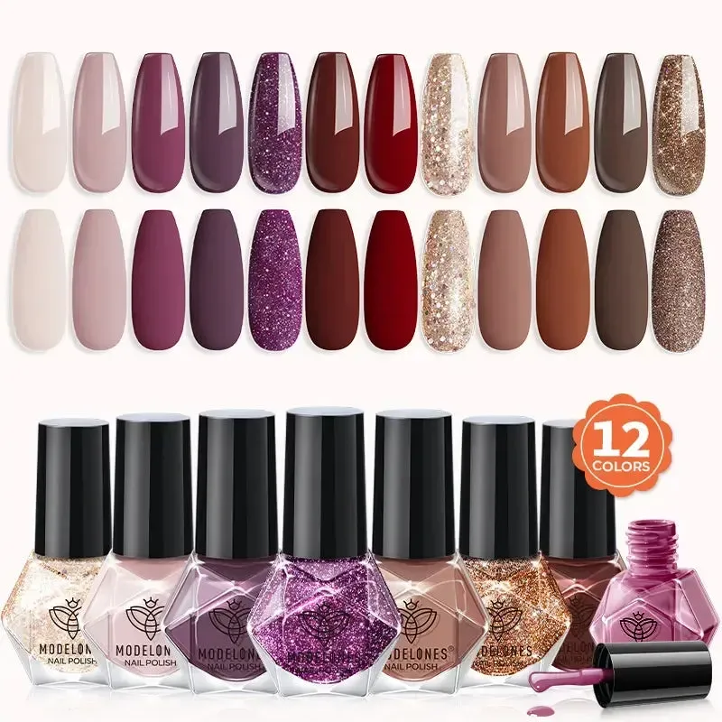 modelones Evil Gaze nagellacksset rosa krämig