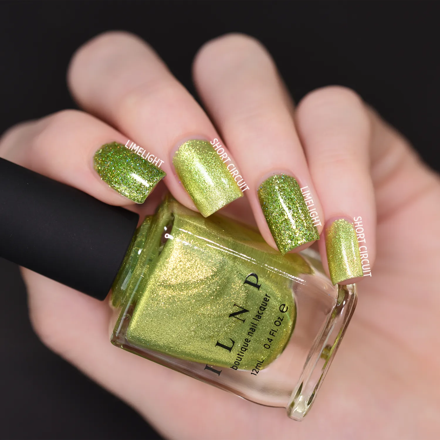 ILNP Ultra Metallics Short Circuit nagellack gul metallic