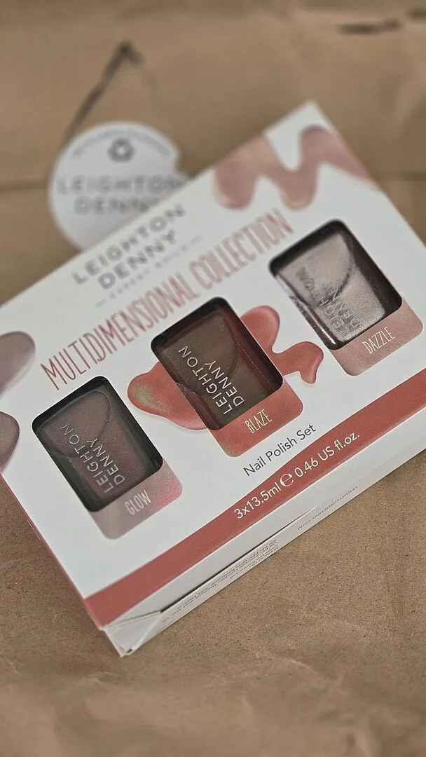 Leighton Denny Multidimensional nagellackset 3x13,5 ml