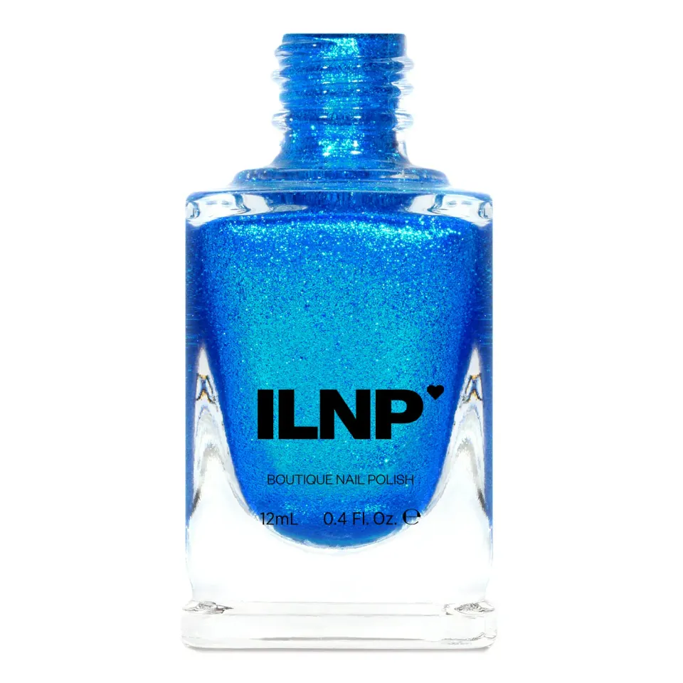 ILNP Blueprint nagellack elektrisk blå metallic