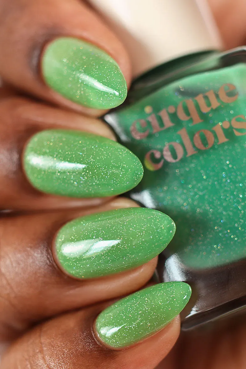 Cirque Colors Magic Meadow nagellack thermal grön